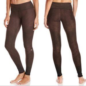 Alo Yoga Mink Cashab Print Leggings Yoga Pant S